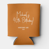 Custom Photo Template Birthday Party Favor Blikjeskoeler (Voorkant)