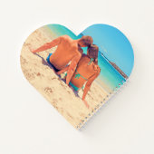 Custom Photo Text Notitieboek Gift met Uw Foto's (Achterkant)