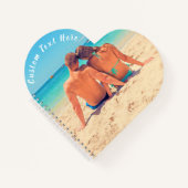 Custom Photo Text Notitieboek Gift met Uw Foto's (Voorkant)