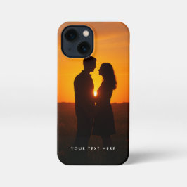 Custom Photo Text Phone Case iPhone 13 Mini Hoesje