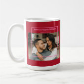 Custom Photo & Text Romantic Gift - Personalized  Koffiemok (Links)