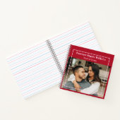 Custom Photo & Text Romantic Gift - Personalized  Notitieboek (Binnen)