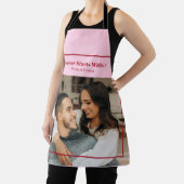 Custom Photo & Text Romantic Gift - Personalized  Schort (Insitu)