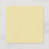 Custom Photo Thank You Mini Midnight Fig Informatiekaartje (Achterkant)