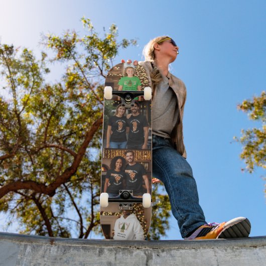 Custom Photo Upload Skateboard Personalized Design (Buiten 1)