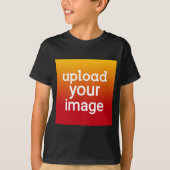 Custom Photo Upload T-Shirt – Personalized Upload (Voorkant)