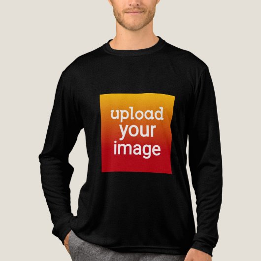 Custom Photo Upload T-Shirt – Personalized Upload (Voorkant volledig)
