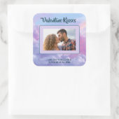 Custom Photo Valentine Candle Label Romantic Gift (Tas)