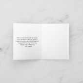 Custom Photo Wedding Thank You Card Feestdagen Kaart (Binnen)