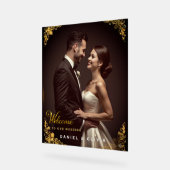 Custom Photo Wedding Welcome Sign Foam Board Acryl Bord (Hoek)
