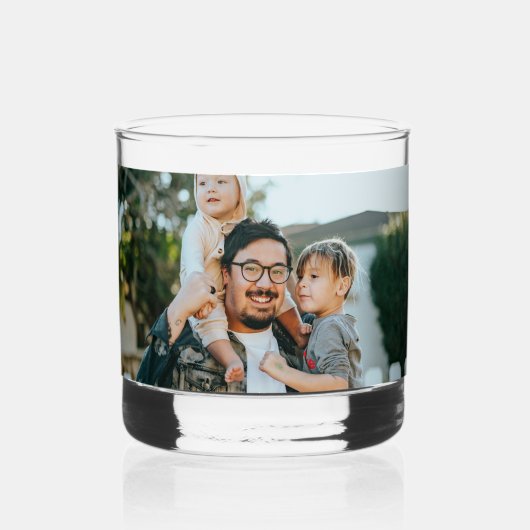 Custom Photo Whisky Glas (Voorkant)