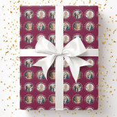 Custom Photos Christmas Wrapping Cadeaupapier