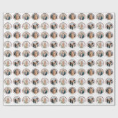 Custom Photos Christmas Wrapping Cadeaupapier (Vlak)