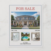 Custom Photos - For Sale Real Estate Flyer (Voorkant)
