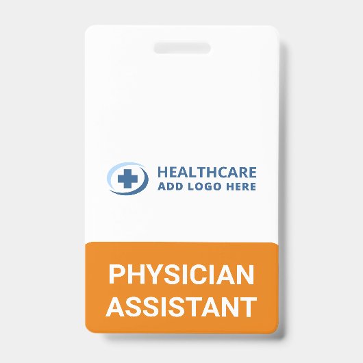 Custom Physician Assistant Recognition Companion Badge (Front)
