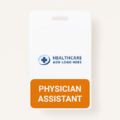 Custom Physician Assistant Recognition Companion Badge (Voorkant)