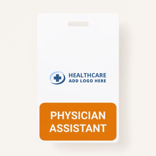 Custom Physician Assistant Recognition Companion Badge (Voorkant)