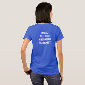 Custom Pickle University Pun T-shirt voor dames (Achterkant volledig)