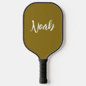 Custom Pickleball Paddle - gepersonaliseerde naam (Voorkant)