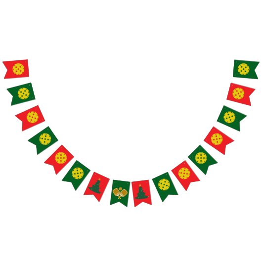 Custom Pickleball Party Banner - Kerstdecor (Alle)