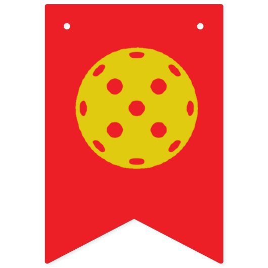 Custom Pickleball Party Banner - Kerstdecor (Eerste vlag)