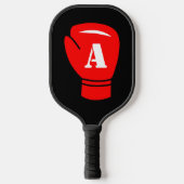 Custom pickleball racket met bokshandschoen ontwer (Voorkant)