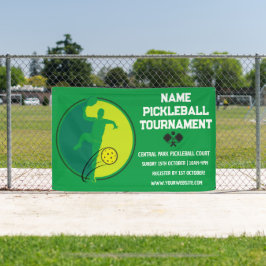 Custom Pickleball Tournament Championship Groen Spandoek
