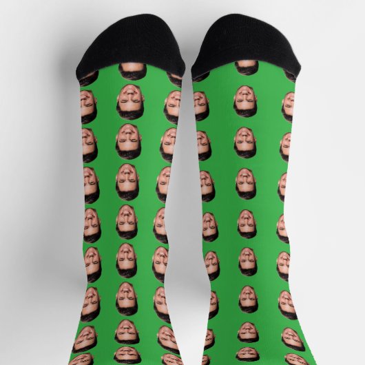Custom Picture Socks, Personalized Face Gift  Sokken (Top)