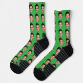 Custom Picture Socks, Personalized Face Gift  Sokken (Links)