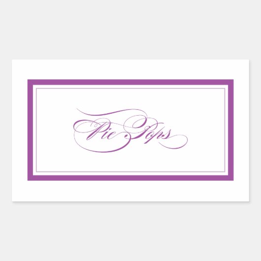 Custom_Pie Poppen Rechthoekige Sticker (Voorkant)