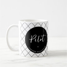 Custom Pilot Aviation School Afstuderen Elegant