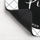 Custom Pilot Aviation School Afstuderen Elegant Muismat (Hoek)