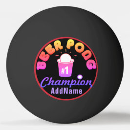 Custom Ping Pong Official League Ball