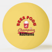 Custom Ping Pong Official League Ball (Achterkant)