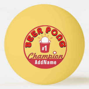 Custom Ping Pong Official League Ball