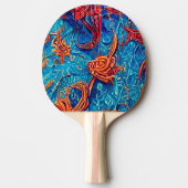 Custom Ping Pong Paddle Tafeltennisbatje (Voorkant)