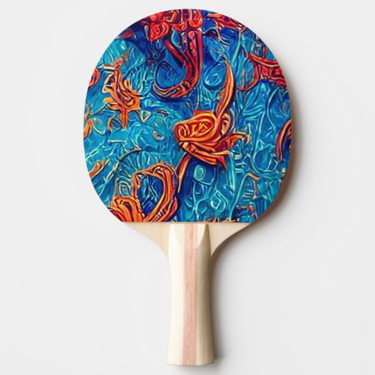Custom Ping Pong Paddle Tafeltennisbatje (Voorkant)