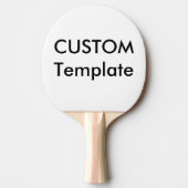 Custom Ping Pong Tafel Tennis Paddle Bat Tafeltennisbatje (Voorkant)