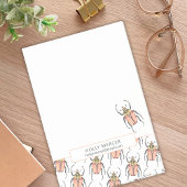 Custom Pink Beetles Mom Contactgegevens Post-it® Notes