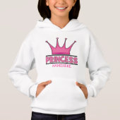 Custom Pink Princess Hoodie (Voorkant)