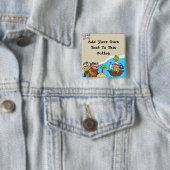 Custom Pirate Party Button (In situ)