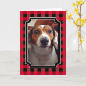 Custom Plaid Afbeelding Kaart (Gele Bloem)