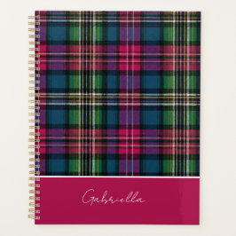 Custom Planner Gingham Pattern Style