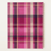 Custom Planner Gingham Pattern Style (Achterkant)