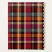 Custom Planner Gingham Pattern Style (Achterkant)