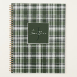Custom Planner Gingham Pattern Style