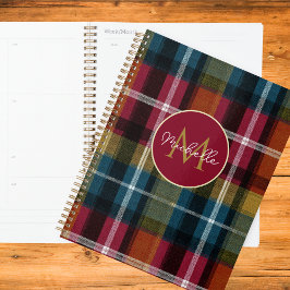 Custom Planner Gingham Pattern Style