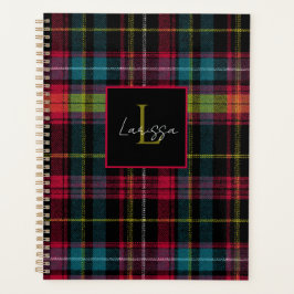 Custom Planner Gingham Pattern Style