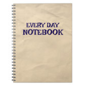 Custom Planner-Notitieboek Notitieboek (Voorkant)