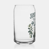 Custom Plant Lover v.2 Drinkware Set Blikvorm Glas (Rechts)